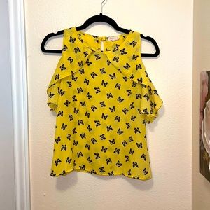 Butterfly 🦋 cold‎ shoulder top